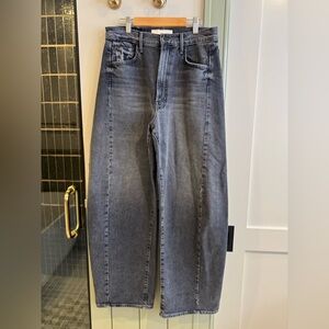 MOTHER High Rise Women Jeans in Gray